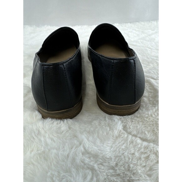 Michael Michael Shannon Womens 10 Sherrill Slip On Loafers Flats 103650 Black - Picture 4 of 8